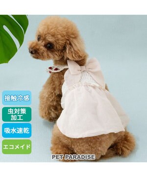  ペットパラダイス エコメッシュ ワンピース 《苺刺繍》 小型犬