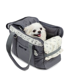 【期間限定！最安値挑戦】 スヌーピー PET / 約4～8kg 小型犬 M キャリー モノトーン キャリーバッグ・スリング