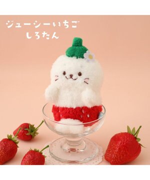 BabyThreフルーツ,ドリアンといちごキャラクター ぬいぐるみ 2体セット BabyThreフルーツ,ドリアンといちごキャラクター ぬいぐるみ 2体
