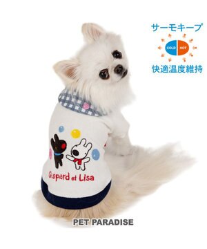  リサとガスパール サーモキープ Tシャツ 《シャボン玉》 小型犬