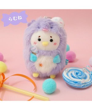  しろたん おかしなモンスター キーホルダー 《らむね》 単品
