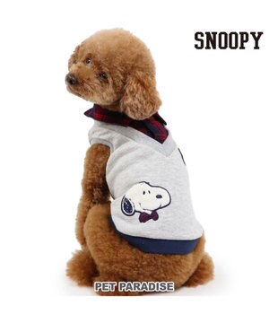  スヌーピー おりこうトレーナー  グレー 小型犬
