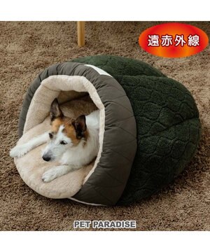 ペットパラダイス 遠赤外線 犬たんぽ 《オニオン柄》 (40×48
