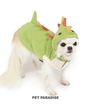  ペットパラダイス フリース パーカー 《恐竜》小型犬