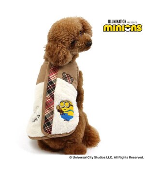  ミニオン  ボブ＆ティム  背中開きベスト 小型犬