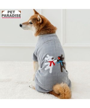  リサとガスパール ニット風 ロンパース 中型犬
