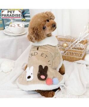  リサとガスパール ぽんぽん ポンチョ 小型犬