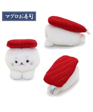  しろたん お寿司 手のり マスコット【単品】