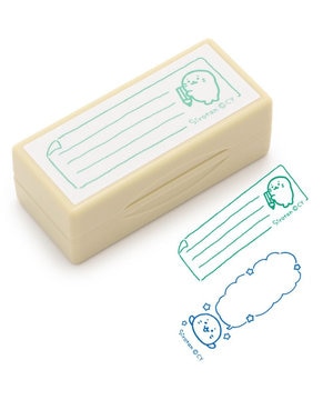 しろたん 両面 付箋 スタンプ 《おともだち柄》 単品 / Mother
