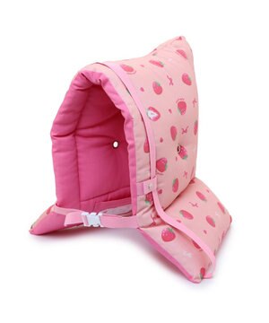  マザーガーデン 防災頭巾 カバー 背もたれ 座布団  単品《ユニコーン/野いちご》