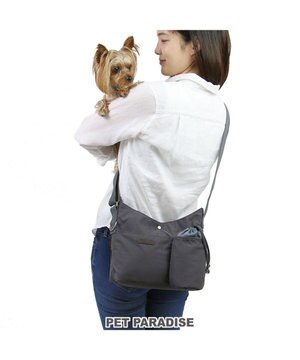  ペットパラダイス お散歩ショルダーバッグ ≪グレー≫