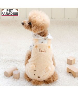  ディズニー くまのプーさん ふわふわロンパース 《蜂柄》 小型犬