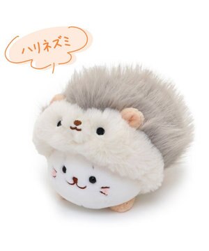  しろたん 小動物 マスコット 《ハリネズミ / ウサギ / モルモット / モグラ》 【単品】