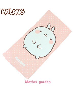  マザーガーデン MOLANG モラン バスタオル 《フェイス柄》  120cm×60cm