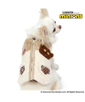  ミニオン ティム  切替ジップベスト 小型犬