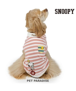  スヌーピー ポロシャツ 《ボーダー》 中型犬 大型犬