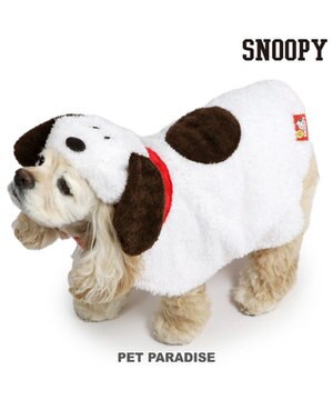  スヌーピー ポンチョ 中型犬