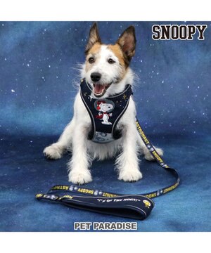 スヌーピー ハーネス&リード 《アストロノーツ》 S / PET
