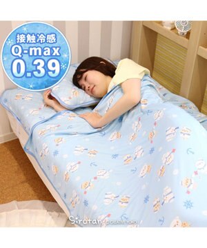  しろたん 快眠 クール シングルケット 《マリン柄》 140×200cm