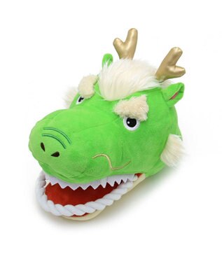 PET PARADISE ロープパペット トイ 干支おもちゃ 辰 緑