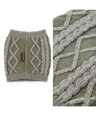 PET PARADISE ペットパラダイス 反射スヌード 《カーキー》 小型犬 カーキ