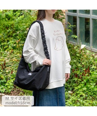 Mother garden しろたん トレーナー 《とにかくだいじょうぶ》 ユニセックス ホワイト