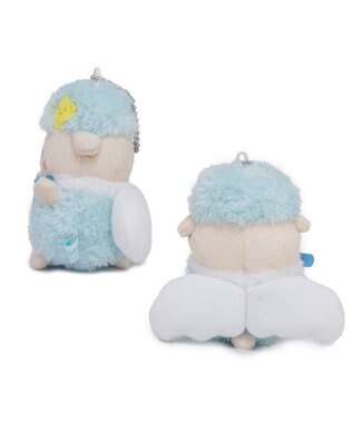 Mother garden しろたん ふわっと光る音楽隊 キーホルダー 《らっこいぬ》 単品 らっこいぬ