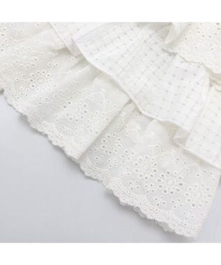 PET PARADISE 犬の服 犬 フリルワンピース白  【小型犬】 白~オフホワイト