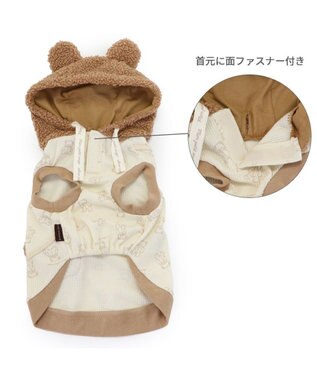 PET PARADISE ペットパラダイス くまちゃん ポシェット パーカー 小型犬 くまちゃん