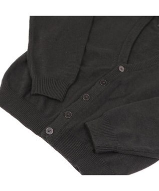 Mother garden しろたん 刺繍ニットカーディガン ユニセックス 黒