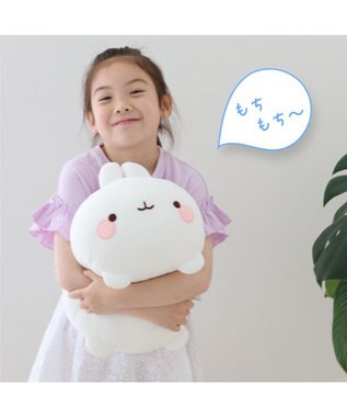 Mother garden マザーガーデン MOLANG モラン クール 抱きぐるみ 34cm 白~オフホワイト