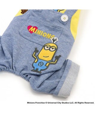 PET PARADISE ミニオン パンツ つなぎ 【小型犬】 デニム風 黄