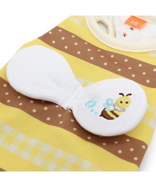 PET PARADISE ペットパラダイス エコメイド 天竺 タンクトップ 《蜂mix》 中型犬 大型犬 イエロー