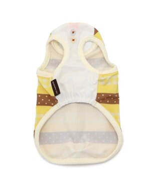 PET PARADISE ペットパラダイス エコメイド 天竺 タンクトップ 《蜂mix》 中型犬 大型犬 イエロー