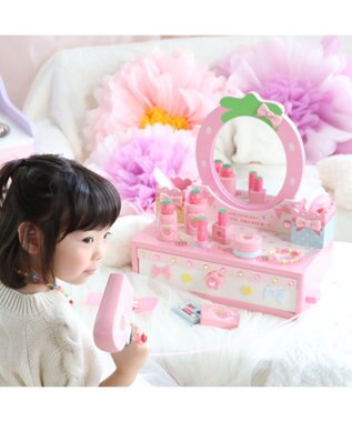 Mother garden マザーガーデン  野いちご パステルドレッサー ピンク（淡）