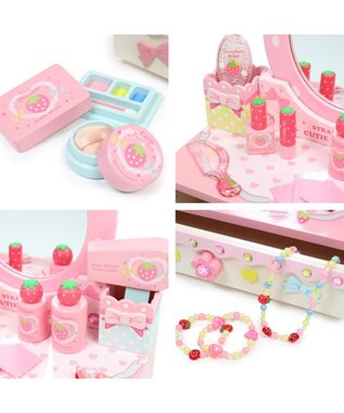 Mother garden マザーガーデン  野いちご パステルドレッサー ピンク(淡)