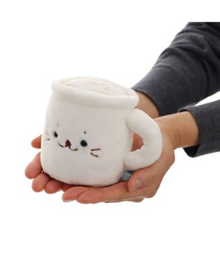 Mother garden しろたん 白いもの マスコット 《マグカップ》 単品 マグカップ