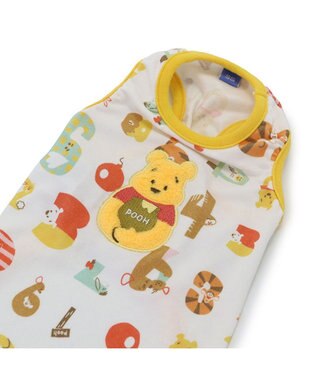 PET PARADISE ディズニー くまのプーさん ペティヒート タンクトップ 数字柄 小型犬 黄