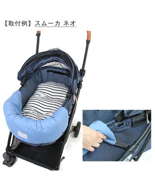 ペットパラダイス　ペットカート デニム　花柄　大型　多頭買い smooca ネオ ペットカート 《デニム調》 / PET PARADISE