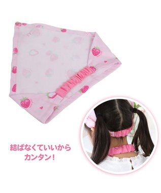 Mother garden マザーガーデン ユニコーン キッズエプロン & 三角巾 セット 100cm フラワー柄