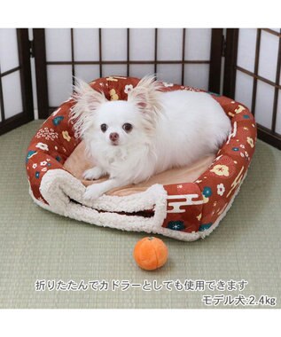 ペットハウス　ペットパラダイス ペットパラダイス こたつハウス 《お花柄》 小型犬 40cm / PET