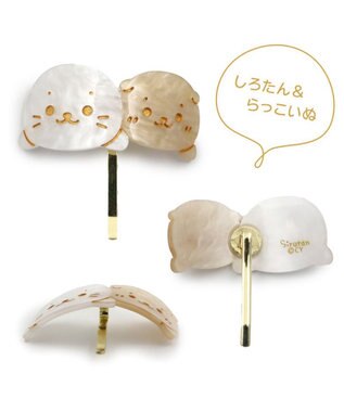 Mother garden しろたん ポニーフック 《しろたん＆らっこいぬ/お花 》 単品 お花