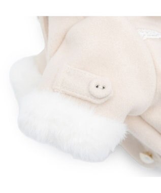 PET PARADISE cherircouture バックリボンコート 小型犬 ベージュ