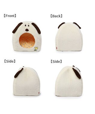 PET PARADISE スヌーピー 顔ハウス 47cm×47cm 顔ハウス
