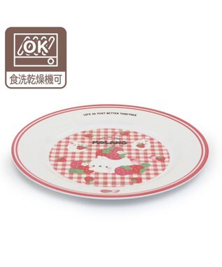 Mother garden マザーガーデン MOLANG モラン メラミン食器 丸皿 大 径20cm -