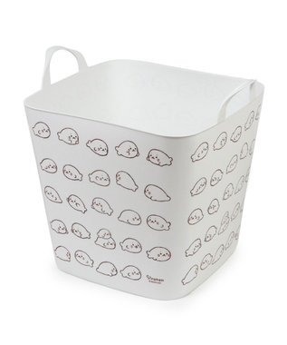 Mother garden しろたん いっぱい柄 マルチバスケット -