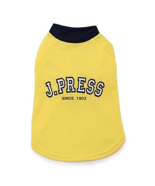 PET PARADISE J.PRESS カレッジ Tシャツ 小型犬 イエロー