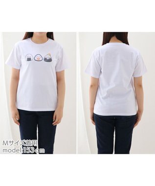 Mother garden しろたん Tシャツ 半袖  《おにぎり柄》 ユニセックス おにぎり柄