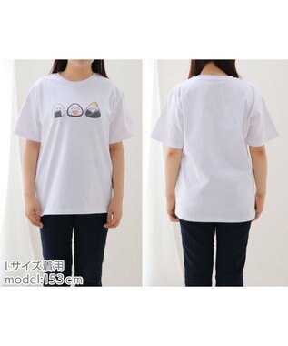 Mother garden しろたん Tシャツ 半袖  《おにぎり柄》 ユニセックス おにぎり柄