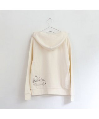 Mother garden マザーガーデン MOLANG モラン ドライブ柄パーカー S/M/L ユニセックス サイズ ホワイト -